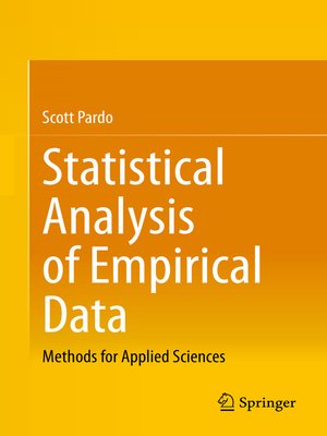 cover image of Statistical Analysis of Empirical Data